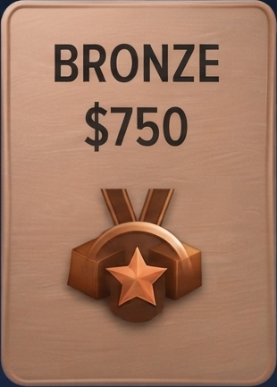 Bronze — $750