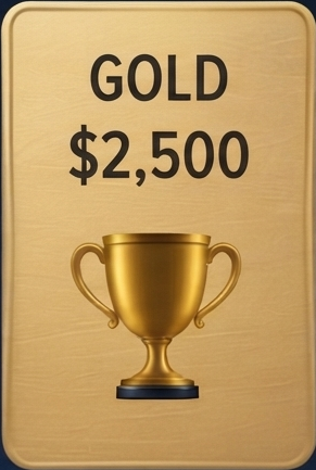 Gold — $2,500