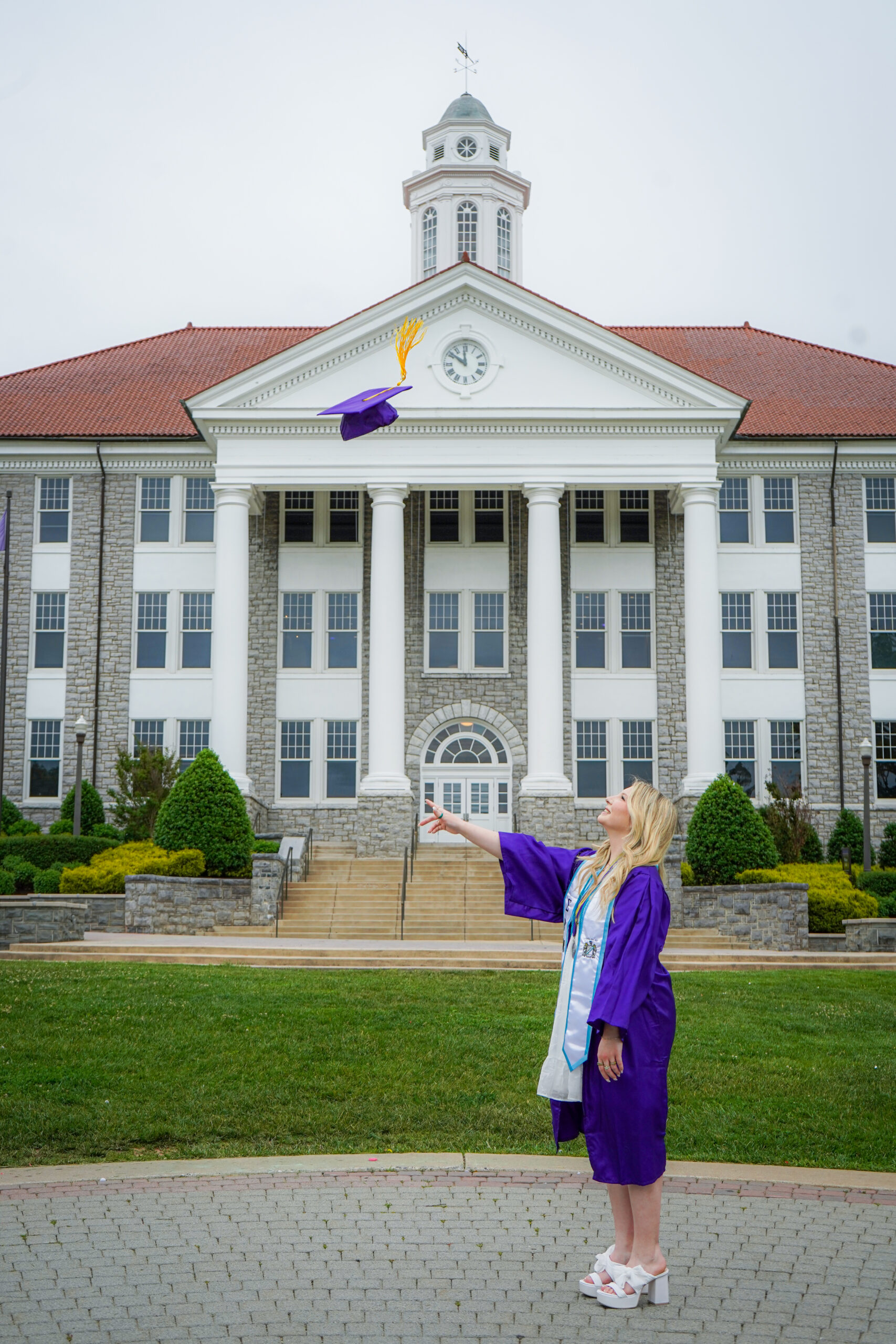 Student at graduation