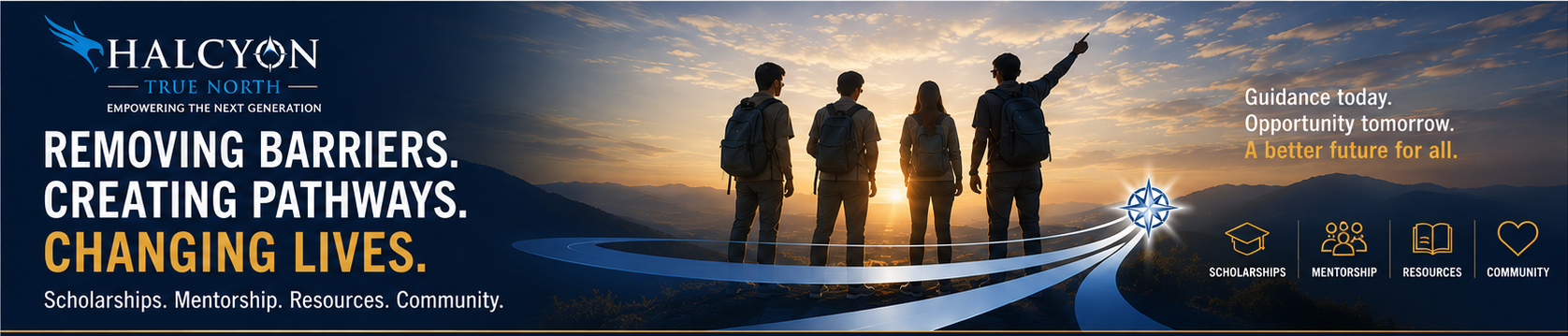 Halcyon True North — Removing Barriers. Creating Pathways. Changing Lives.